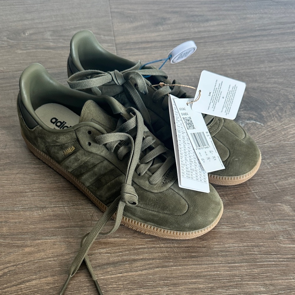 Adidas Samba Forest Green Casual Sneakers